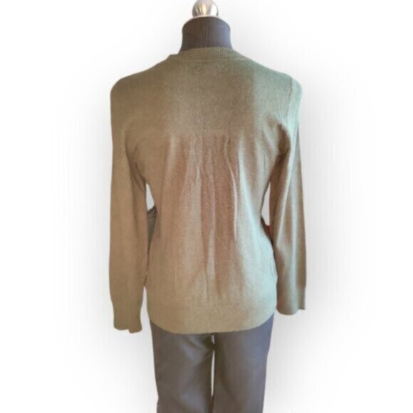 Women's Green Cardigan Sweater Sz Medium - Picture 6 of 6
